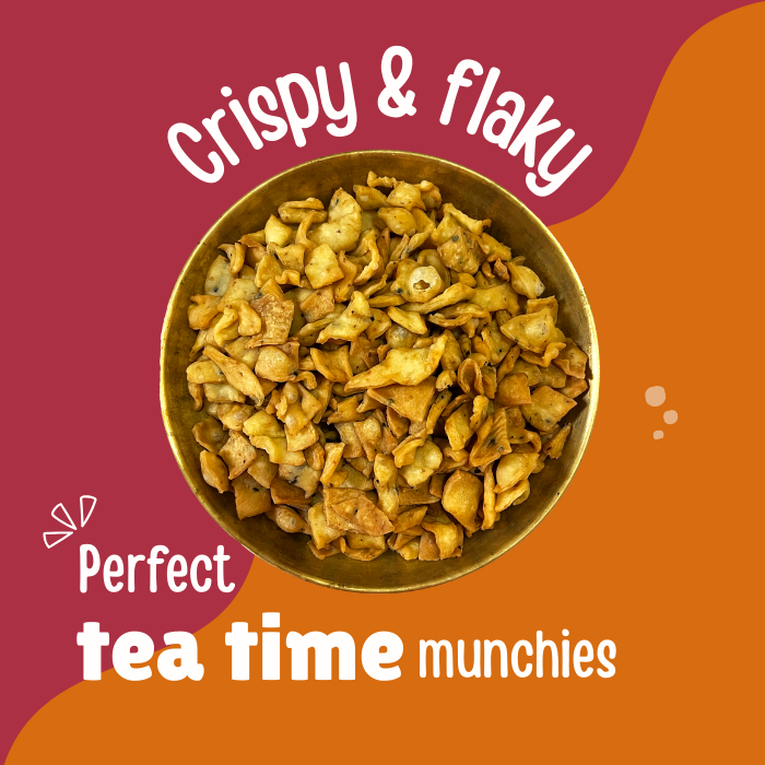 Snackdesi Fulki Nimki – Maida-Based, Crispy Bihari Snack Bites