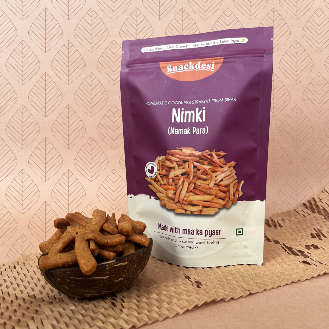 Snackdesi Nimki (Namak Para) – Crunchy Bihari Snack