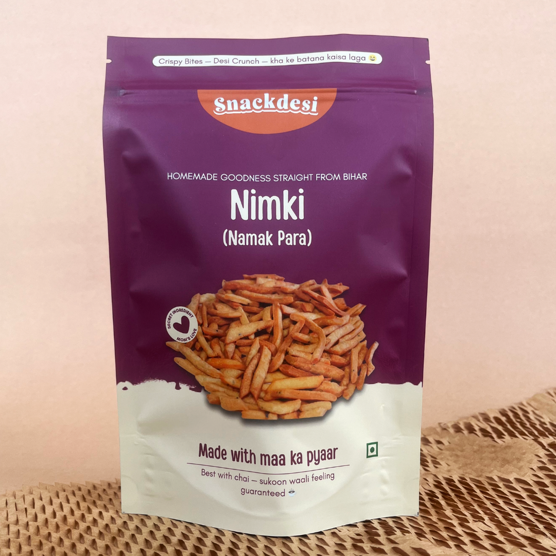 Snackdesi Nimki (Namak Para) – Crunchy Bihari Snack
