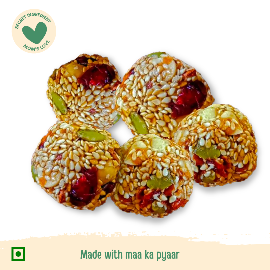 Snackdesi Til Ke Laddu – Dry Fruits Overloaded (Healthy Snack)