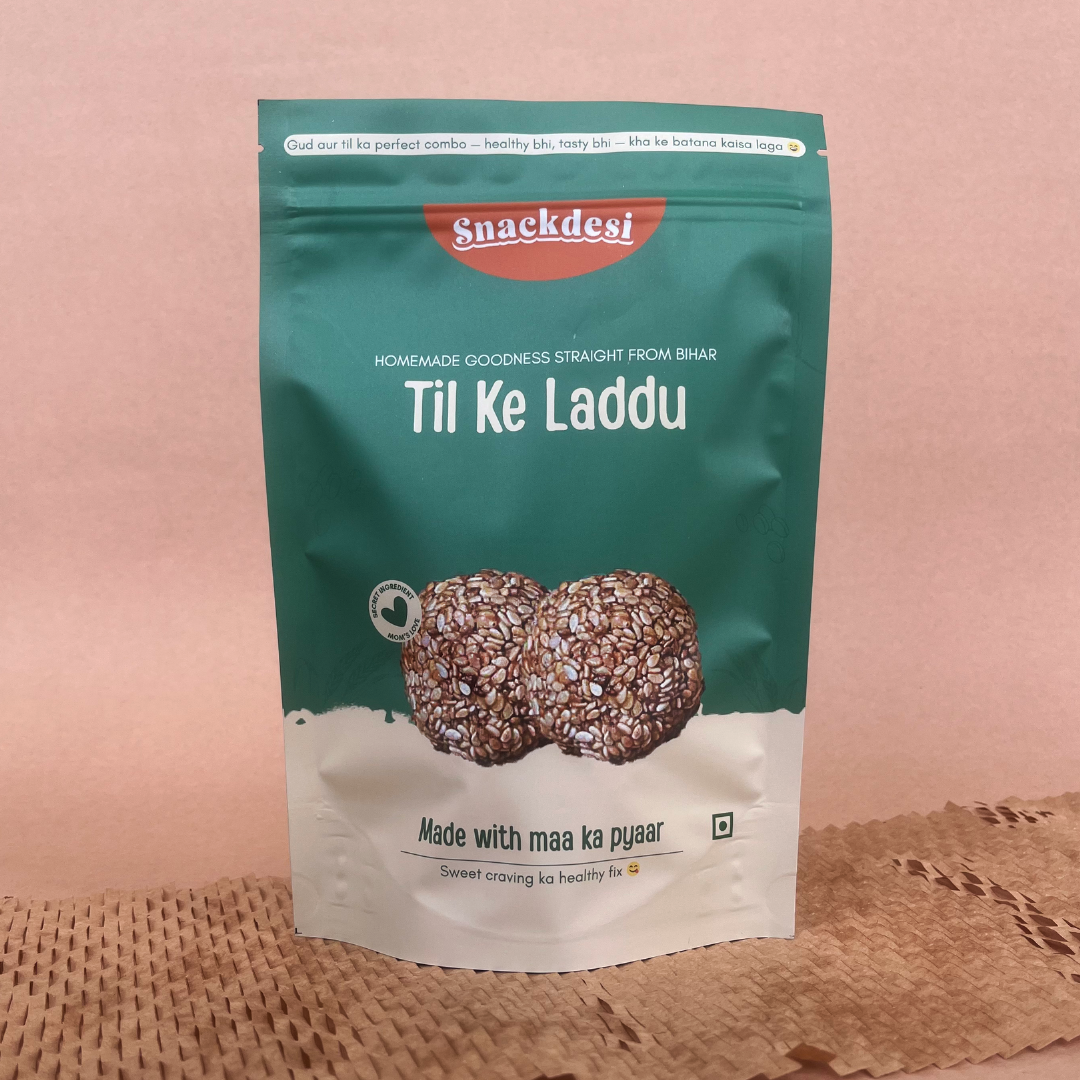 Snackdesi Til Ke Laddu – Til & Jaggery (Healthy Snack)