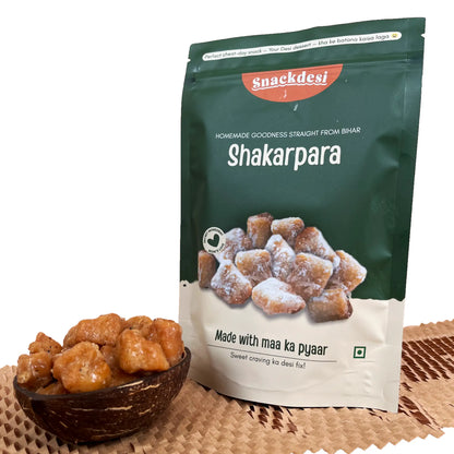 Shakarpara – Sweet & Crunchy Khurma, Crispy & Delicious, Authentic Homemade Taste