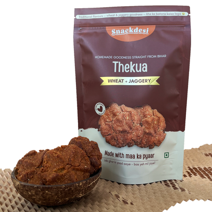 Gud Thekua, Made with Aata & Gud, Authentic Homemade Taste