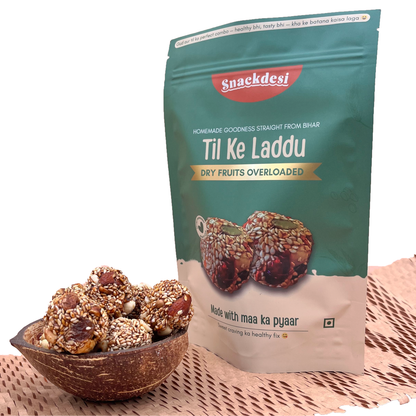 Til Laddu - Overloaded with Dry Fruits, Authentic Homemade Taste