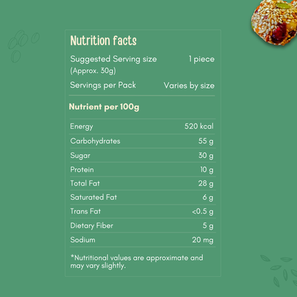 Til Laddu - Overloaded with Dry Fruits, Authentic Homemade Taste