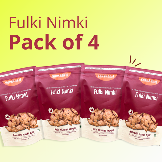 Fulki Nimki - Pack of 4 (200g Each)
