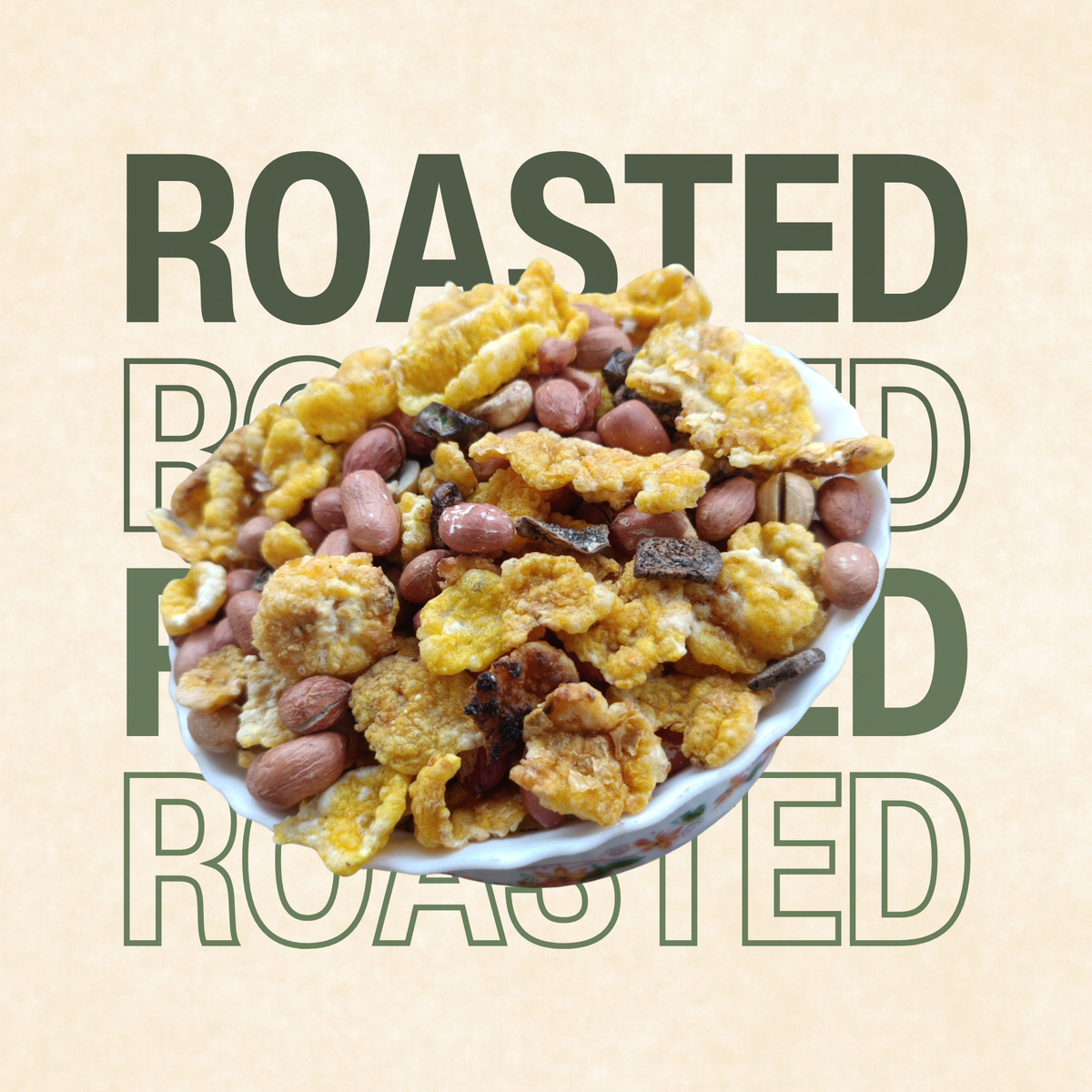Roasted Makai Bhuja - Loaded with Makai Flakes & Peanuts, Authentic Homemade Taste