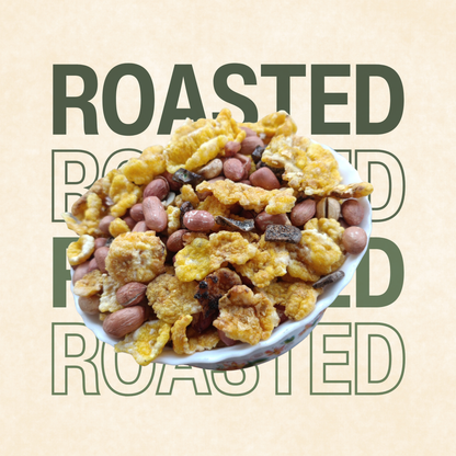 Roasted Makai Bhuja - Loaded with Makai Flakes & Peanuts, Authentic Homemade Taste