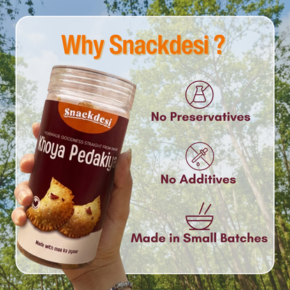 Khoya Pedakiya – Khoya Rich Gujiya, Authentic Homemade Taste