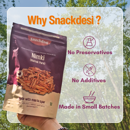 Nimki (Namak Para), Light & Crispy, Authentic Homemade Taste