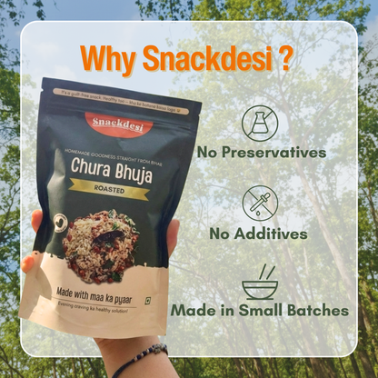 Roasted Chura Bhuja – Overloaded with Peanuts, Authentic Homemade Taste