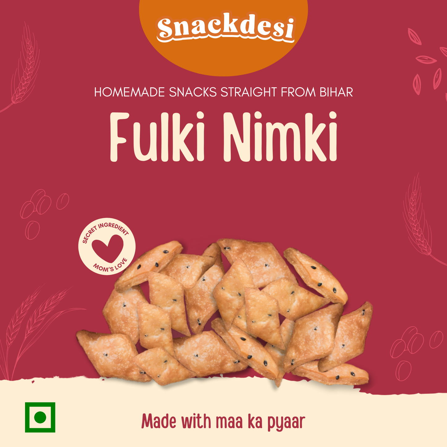 Fulki Nimki – Maida-Based, Crispy Bihari Snack Bites
