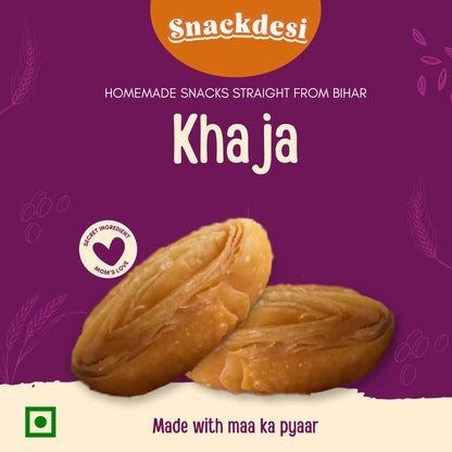 Khaja - Classic Bihari Delight, Authentic Homemade Taste