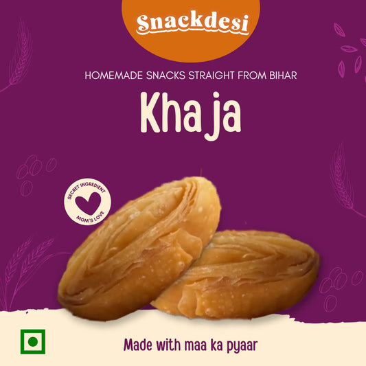 Khaja - Classic Bihari Delight, Authentic Homemade Taste