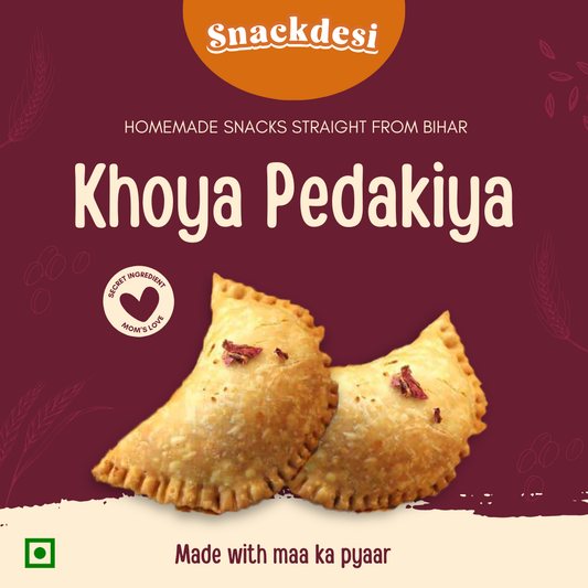 Snackdesi Khoya Pedakiya – Khoya Rich Gujiya