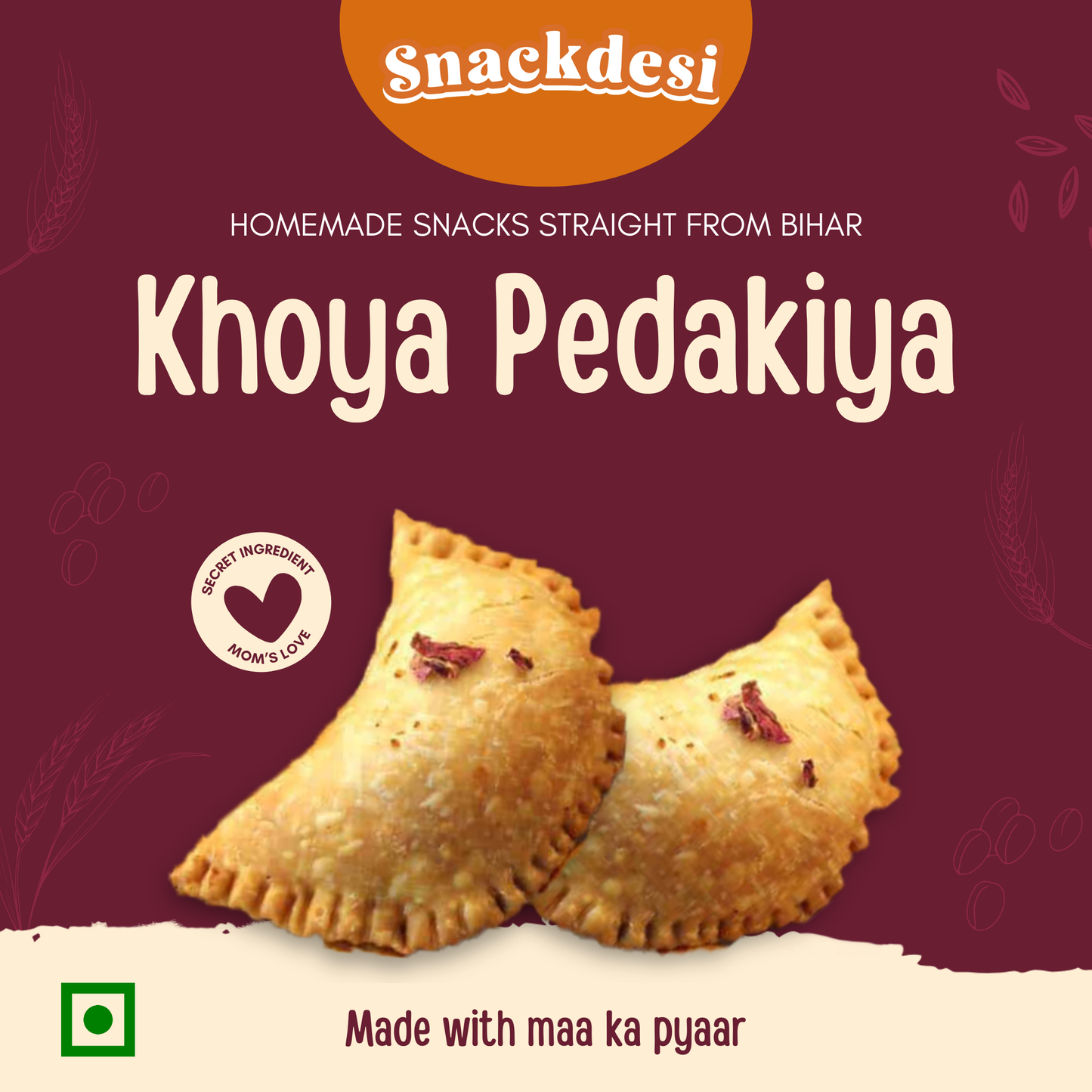 Khoya Pedakiya – Khoya Rich Gujiya