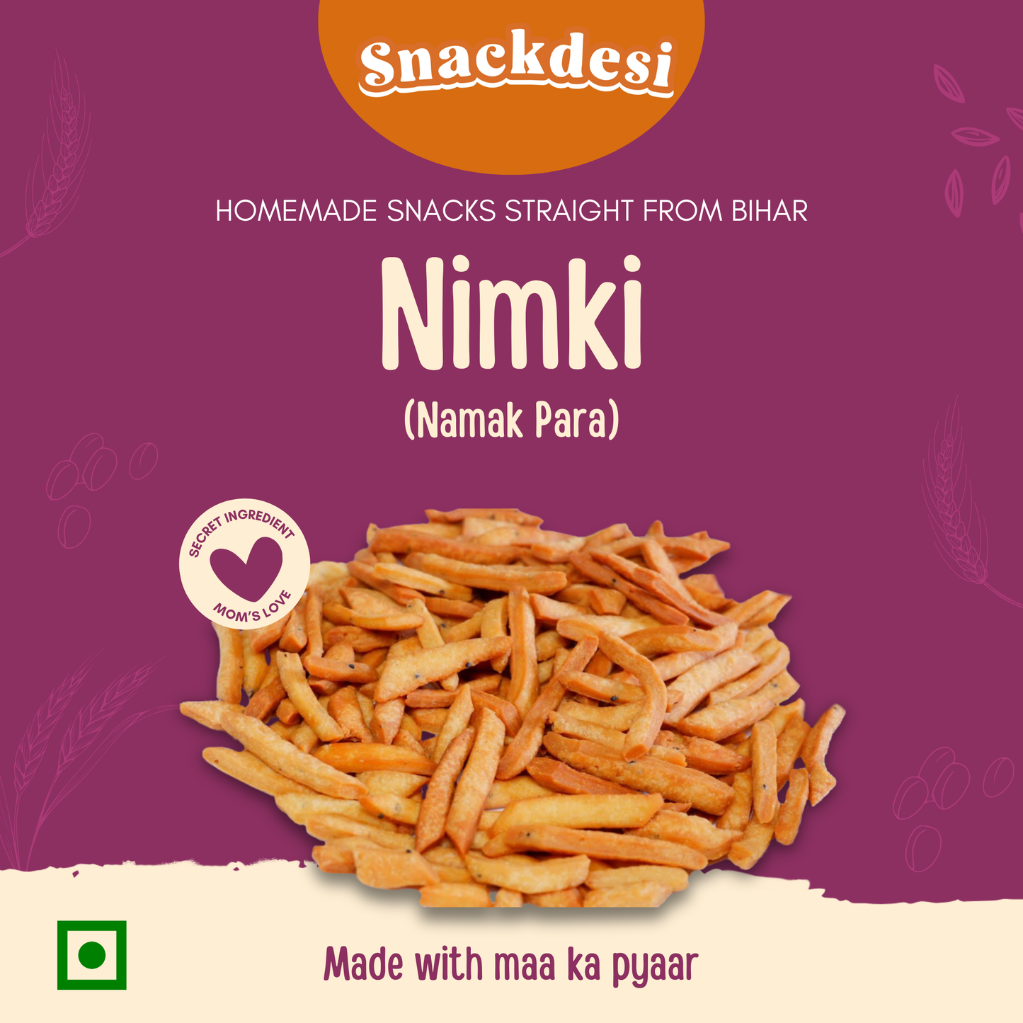 Nimki (Namak Para) – Crunchy Bihari Snack