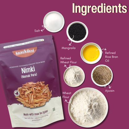 Nimki (Namak Para), Light & Crispy, Authentic Homemade Taste
