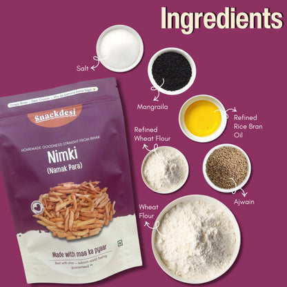 Nimki (Namak Para), Light & Crispy, Authentic Homemade Taste