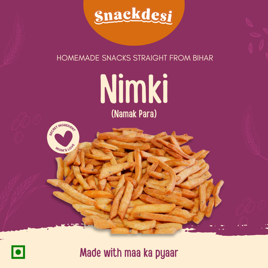 Snackdesi Nimki (Namak Para) – Crunchy Bihari Snack