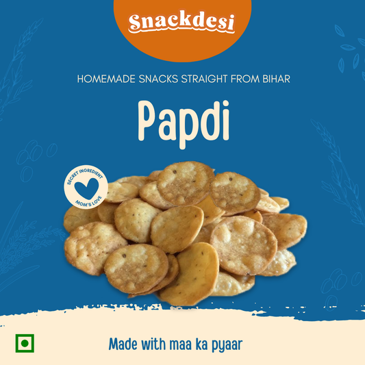Snackdesi Papdi – Bihari Namkeen Snack