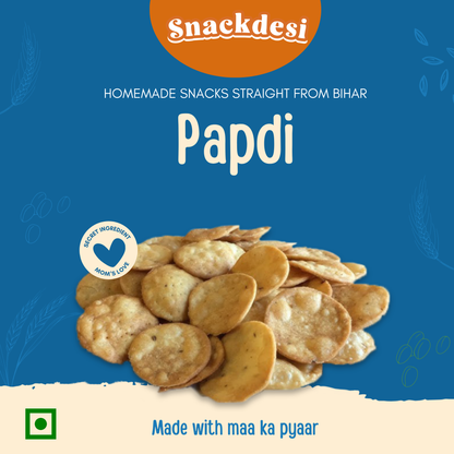 Papdi – Bihari Namkeen Snack, Authentic Homemade Taste