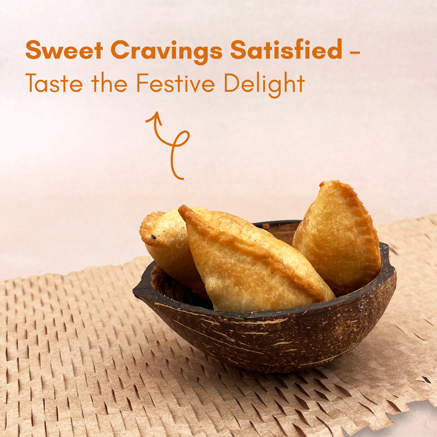 Pedakiya Filled with Suji Besan