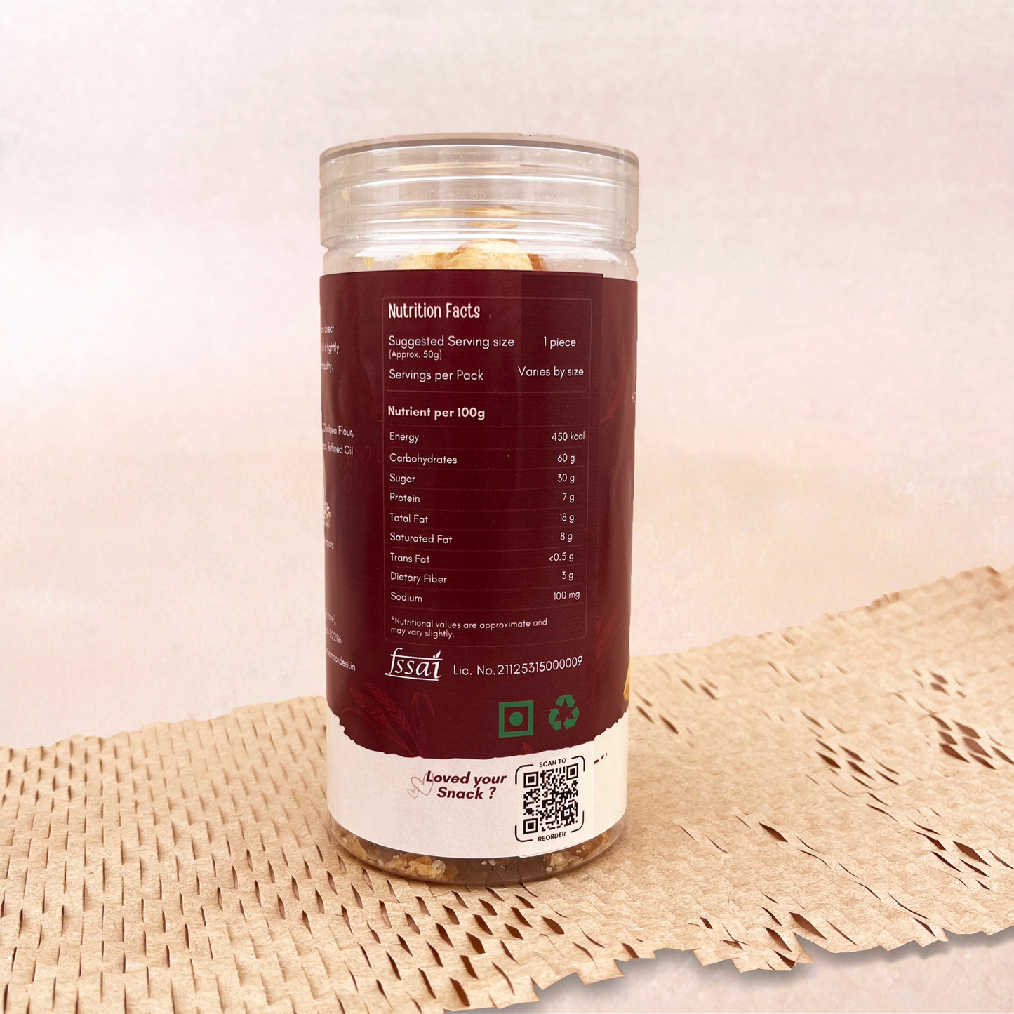 Pedakiya Filled with Suji Besan