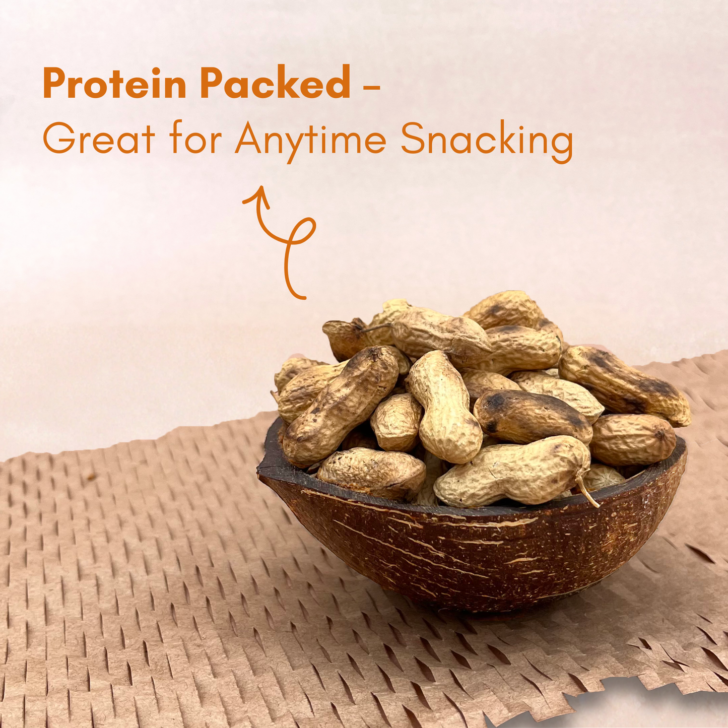 Roasted Groundnut – Roasted with Shell (Healthy Snack)