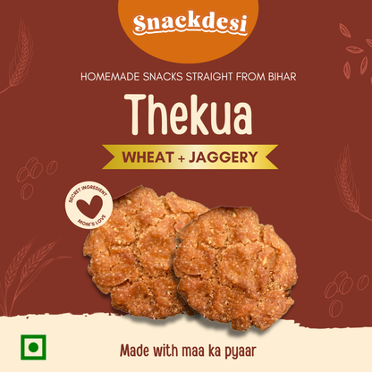 Gud Thekua, Made with Aata & Gud, Authentic Homemade Taste