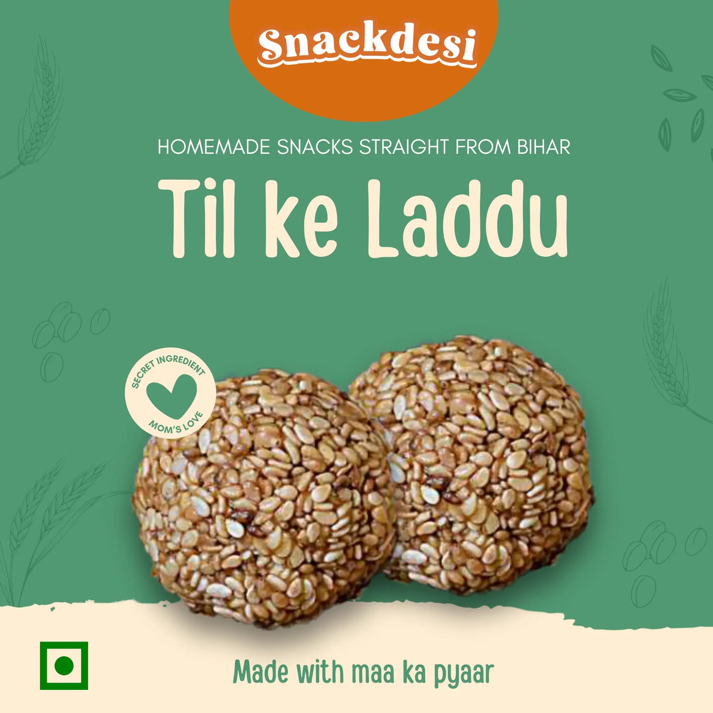 Til Laddu - Soft & Crunchy, Authentic Homemade Taste