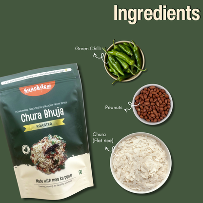 Roasted Chura Bhuja – Overloaded with Peanuts, Authentic Homemade Taste