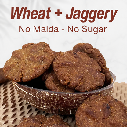 Gud Thekua, Made with Aata & Gud, Authentic Homemade Taste