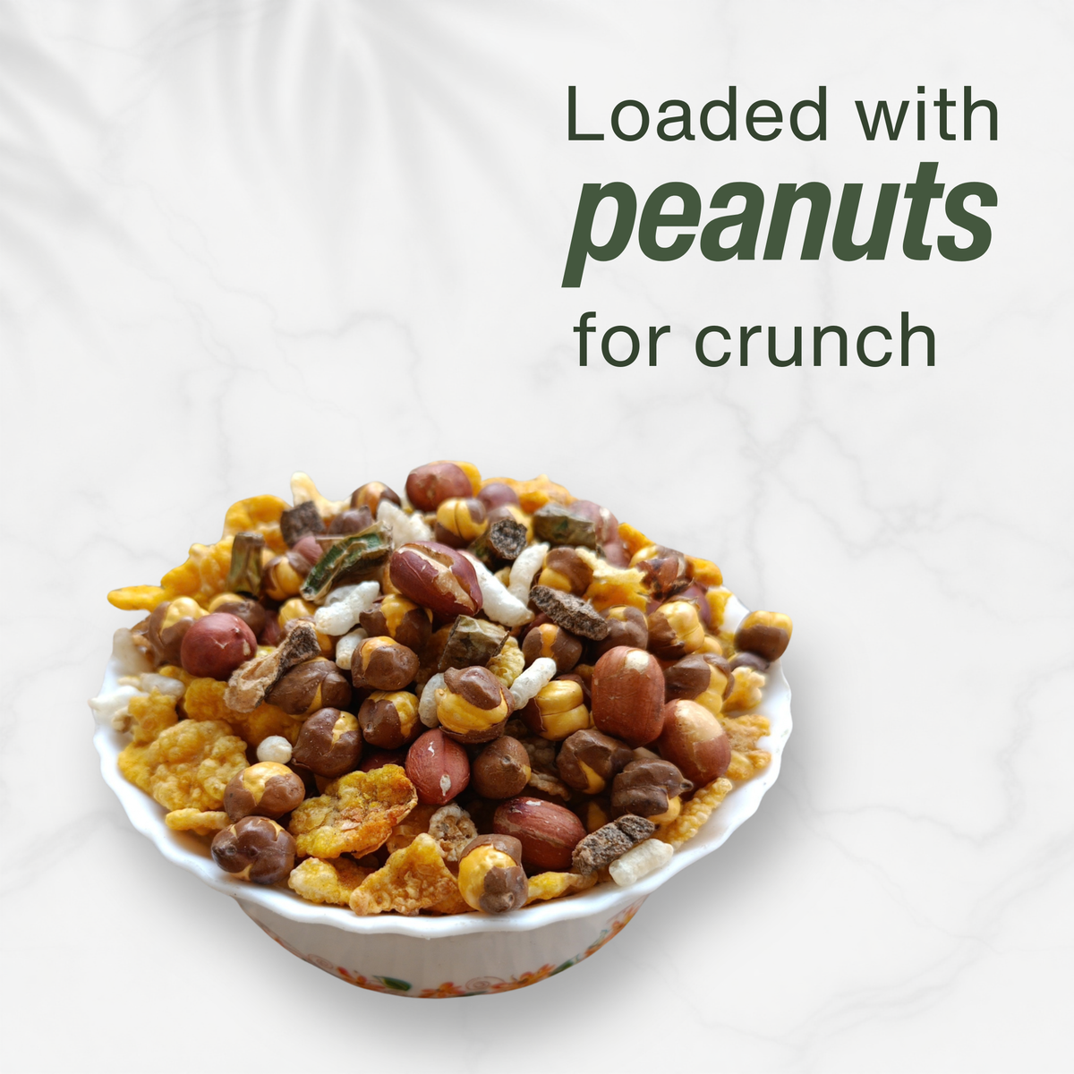 Roasted Bhuja - Loaded with Chana & Peanuts, Authentic Homemade Taste