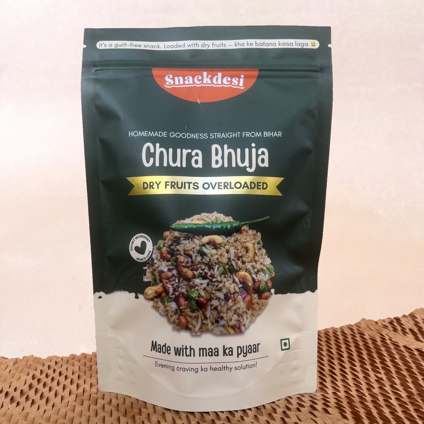 Roasted Chura Bhuja – Dry Fruits Overloaded (Healthy Snack)