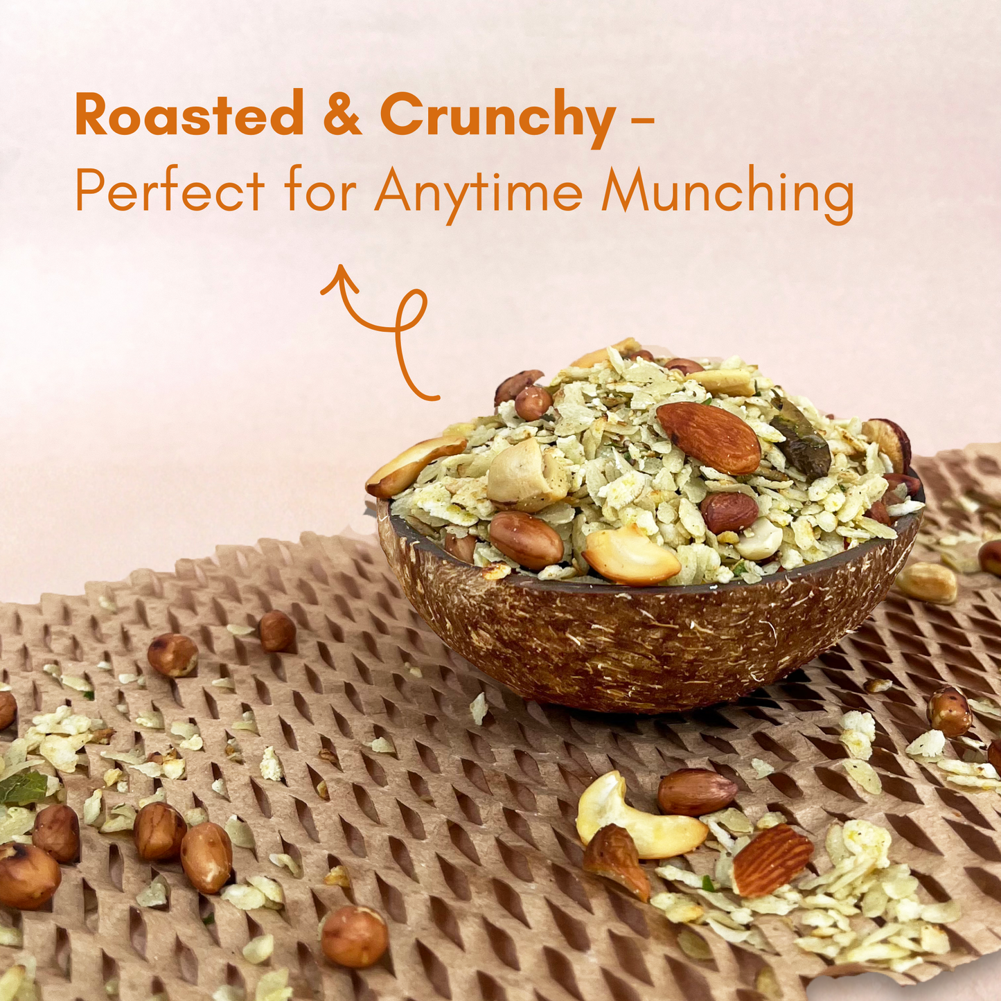 Roasted Chura Bhuja – Dry Fruits Overloaded (Healthy Snack)