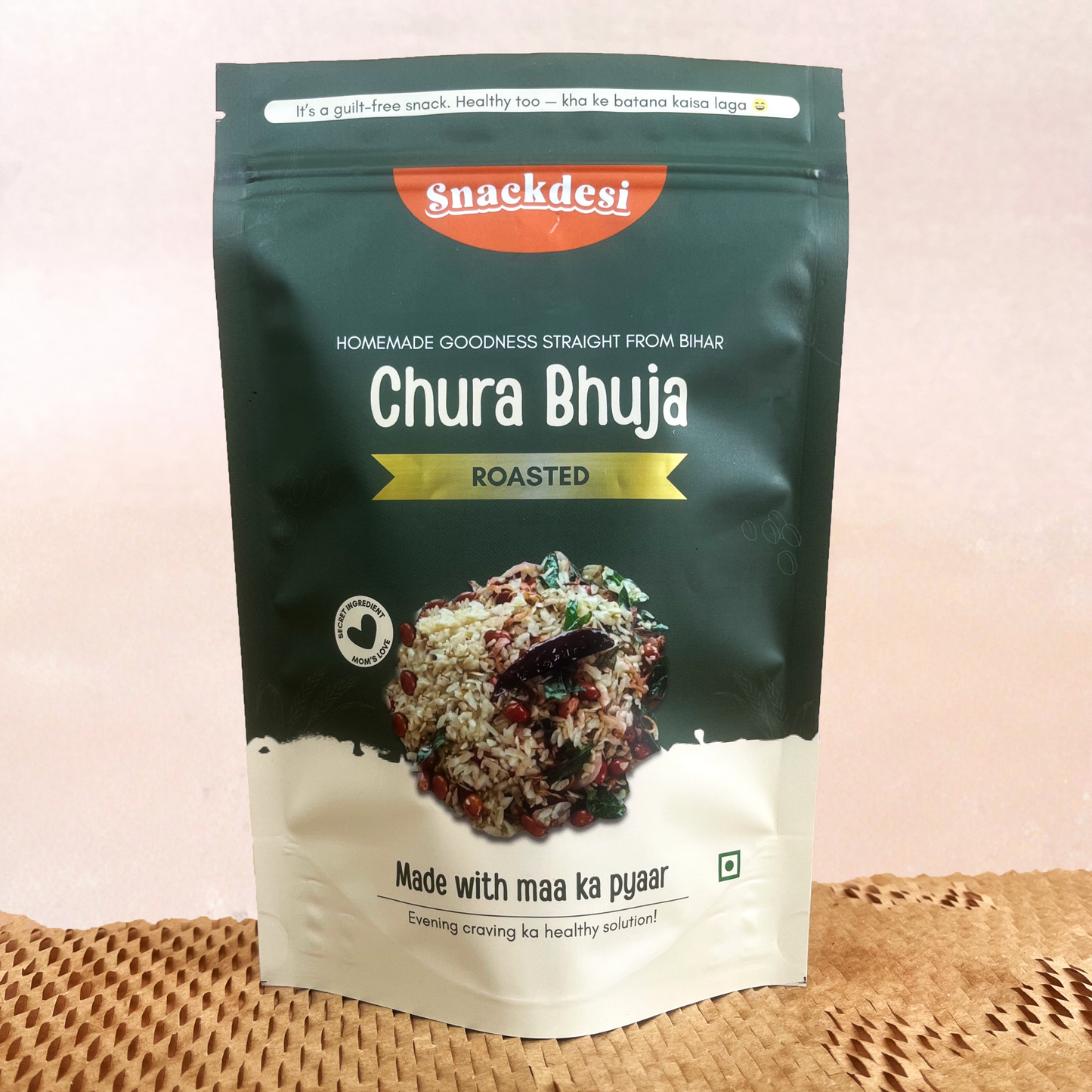 Roasted Chura Bhuja – Overloaded with Peanuts (Healthy Snack)